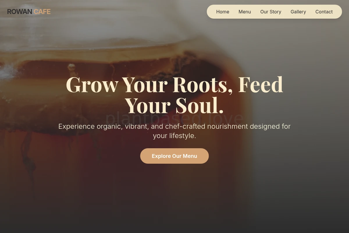 Rowan Health Food Cafe