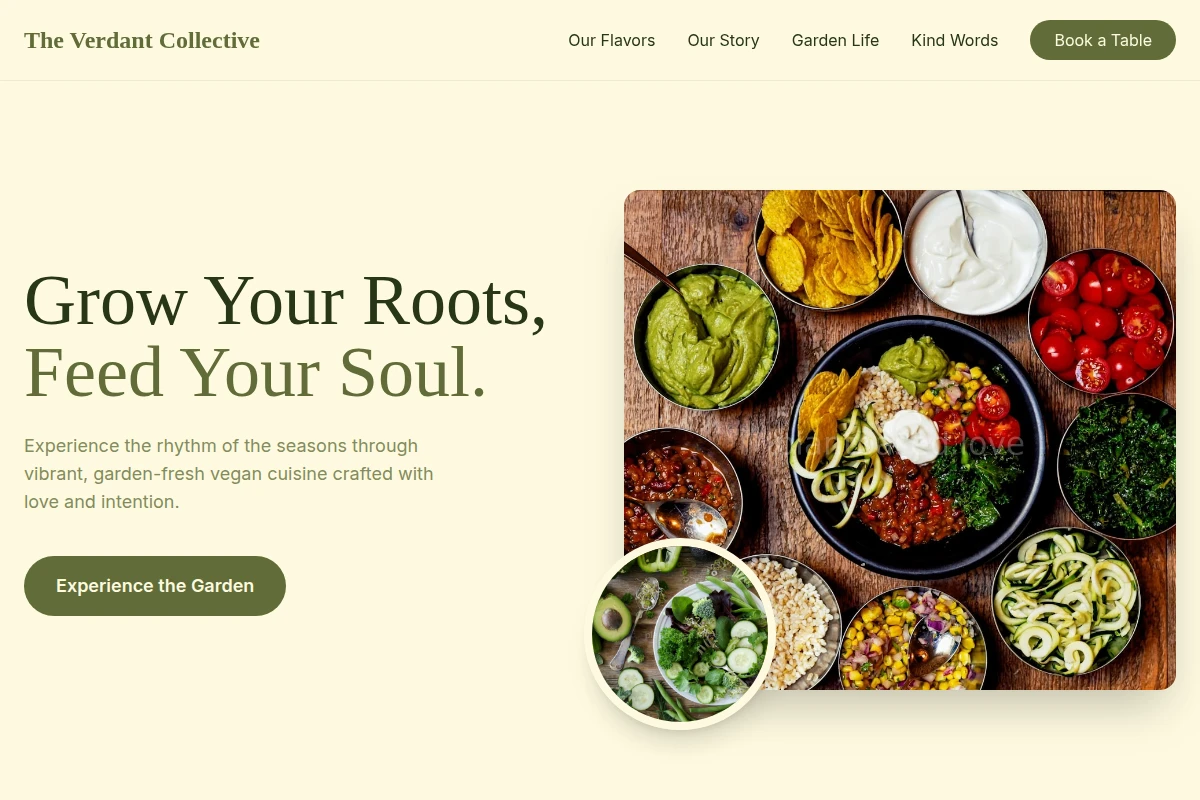 Garden Vegan Food